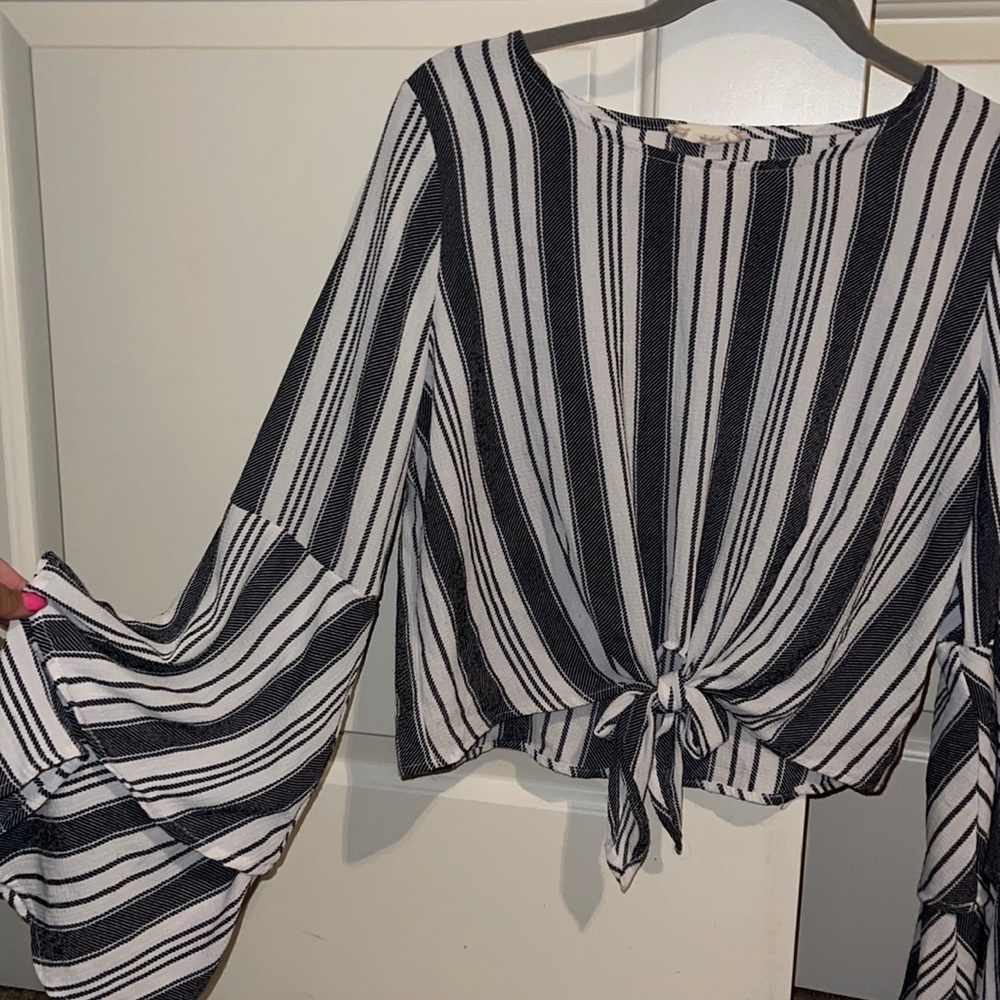 Stripped dress shirt